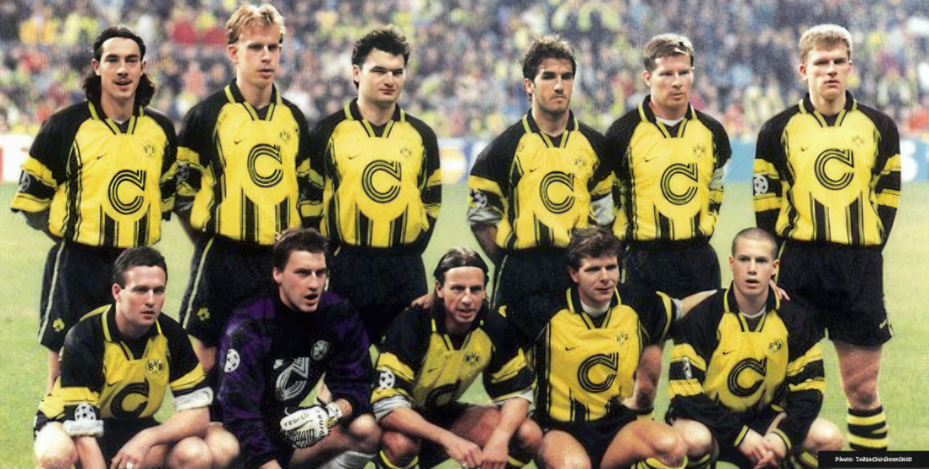 top 5 borussia dortmund kits of all time