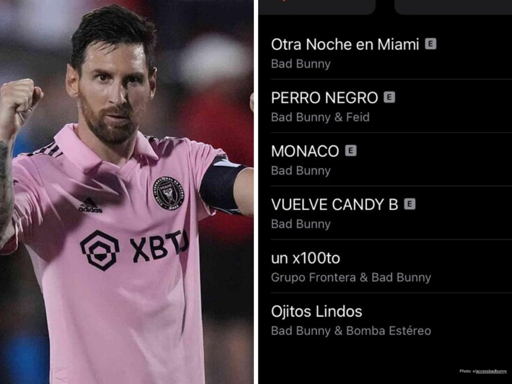 messi apple playlist