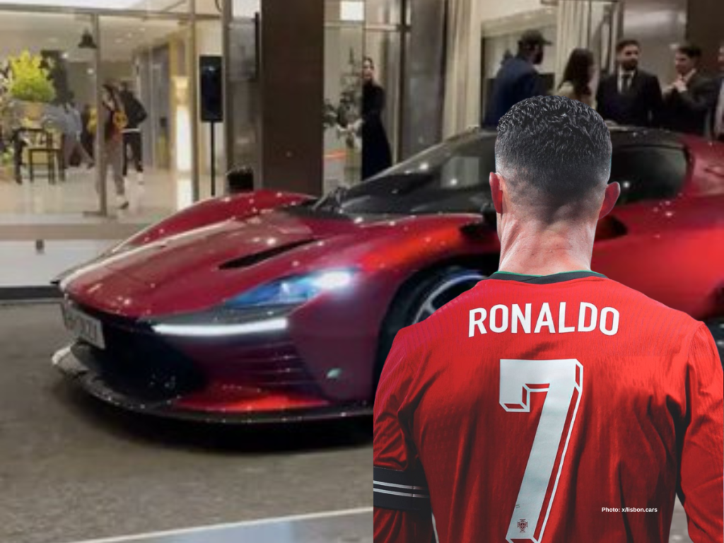 ronaldo $2.5 million ferrari