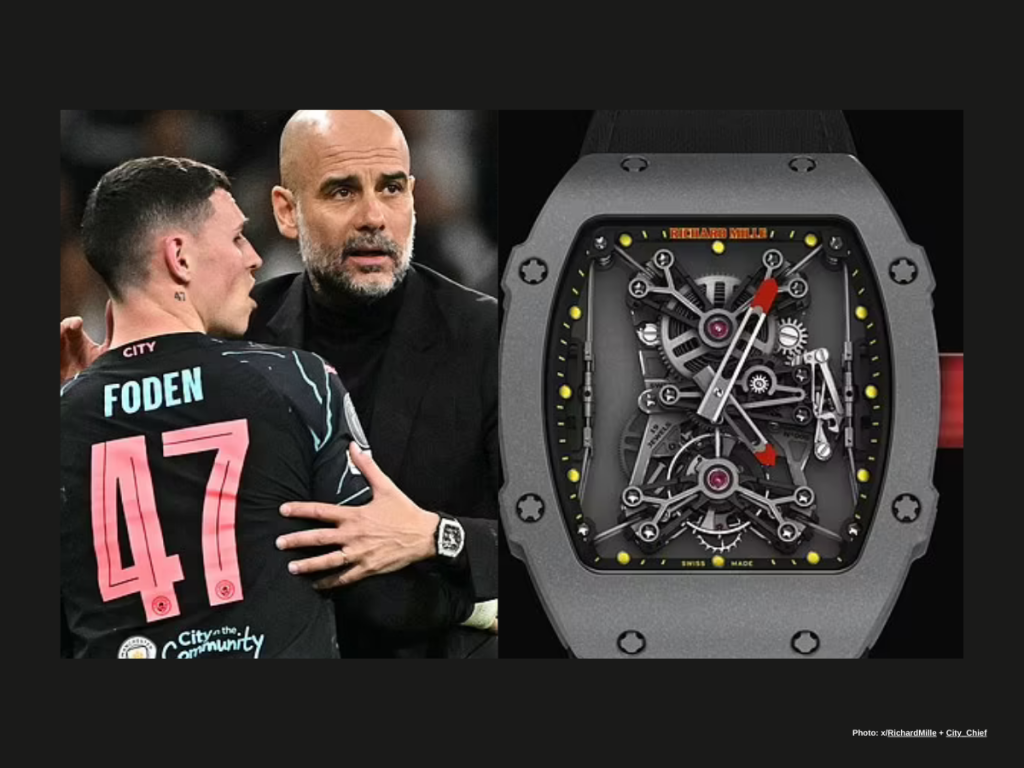 guardiola timepiece by richard mille
