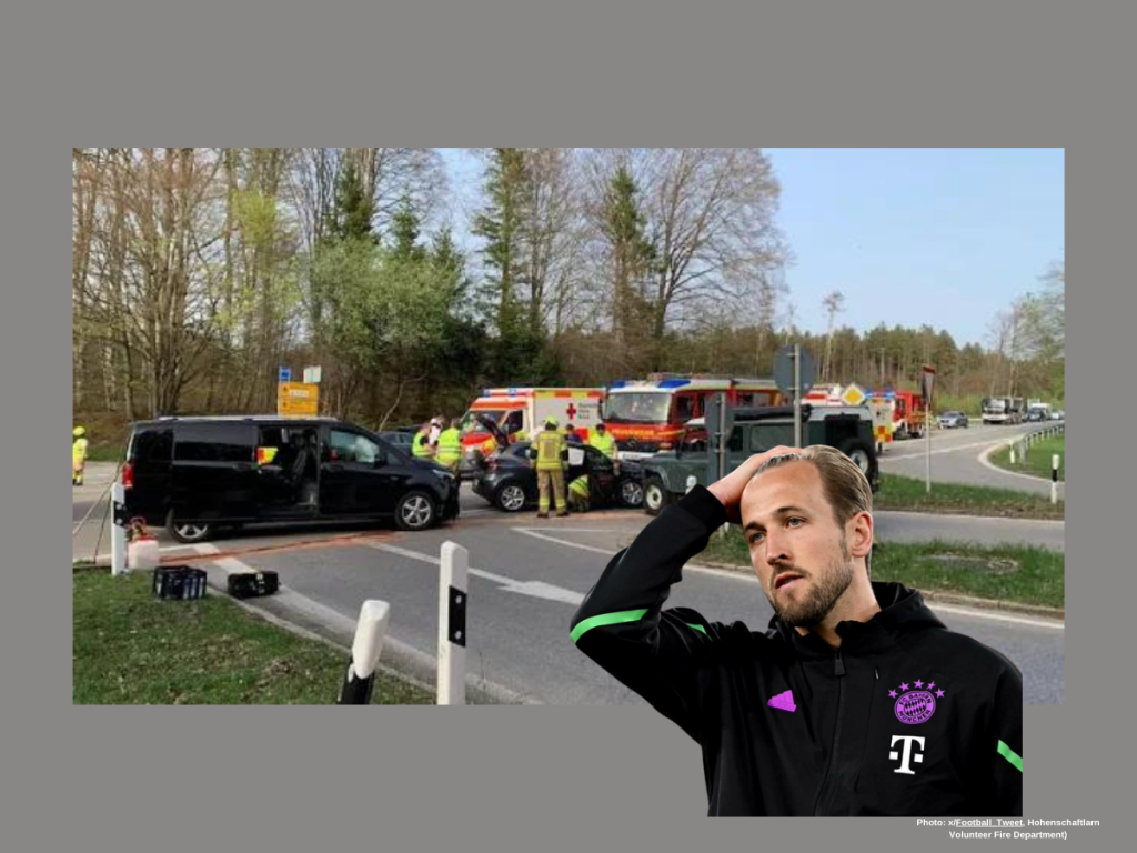 kane family car crash champions league