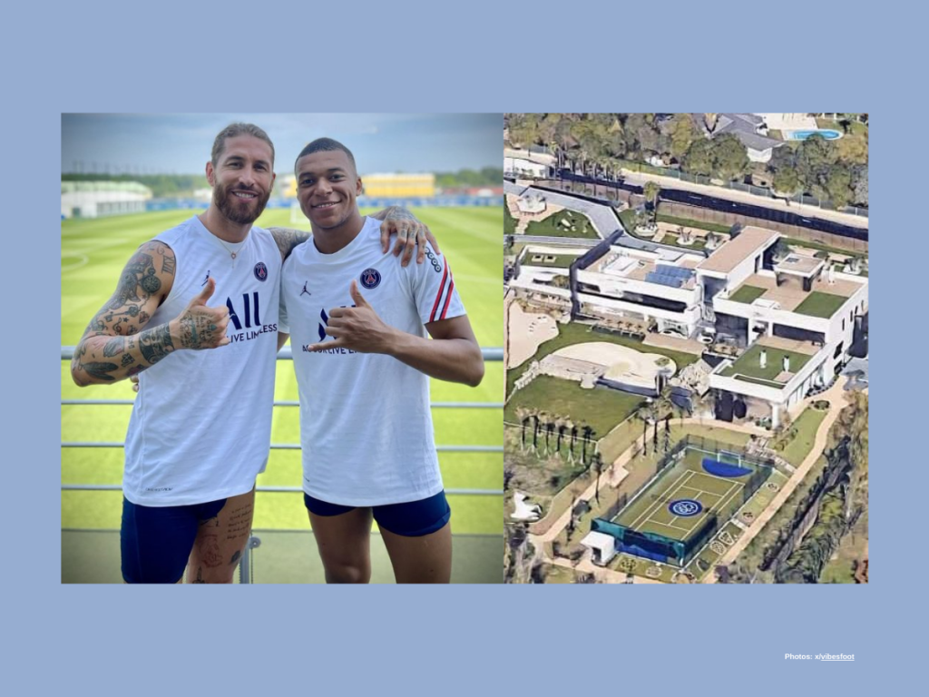 mbappe ramos madrid house