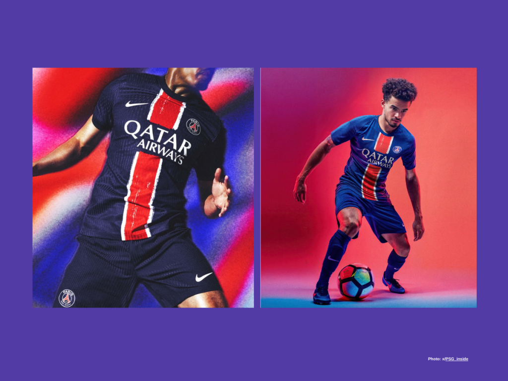psg 2024 25 home kit no mbappe