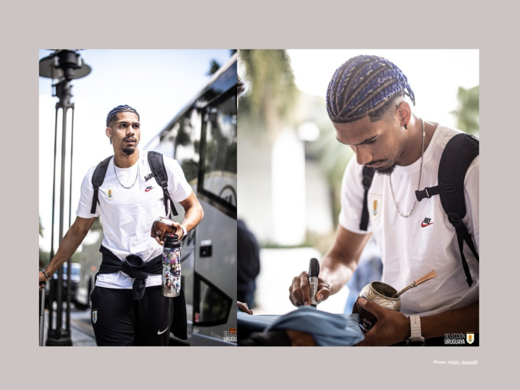 Ronald Araujo gets a new look ahead of Copa América ronald araujo haircut copa america