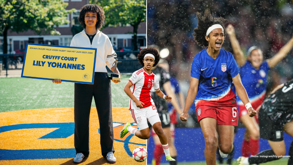 from ajax to uswnt lily yohannes remarkable rise and johan cruyff triumph