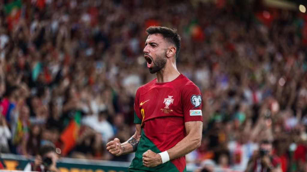 Bruno Fernandes: Captain on the pitch, hero in the sky bruno fernandes