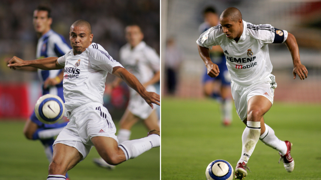 top real madrid players brazil