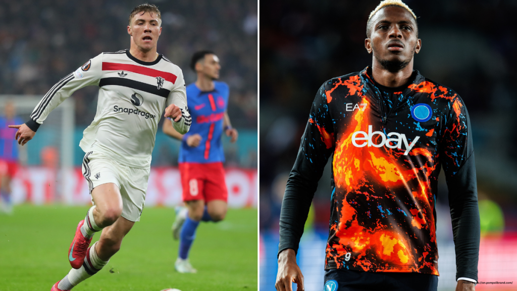 hojlund victor osimhen