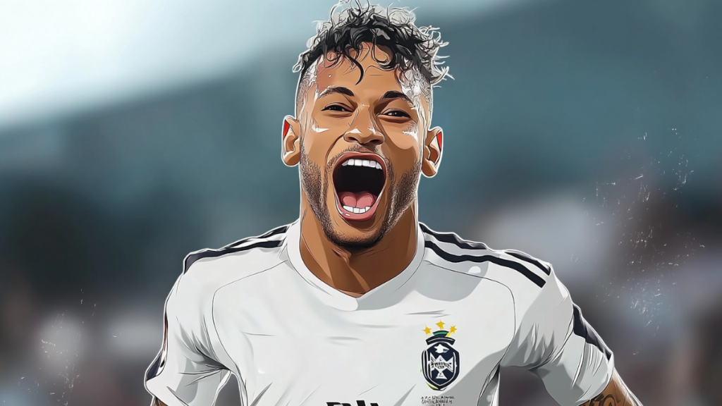 Neymar marks Santos return with stunning, career-first Olimpico neymar olimpico