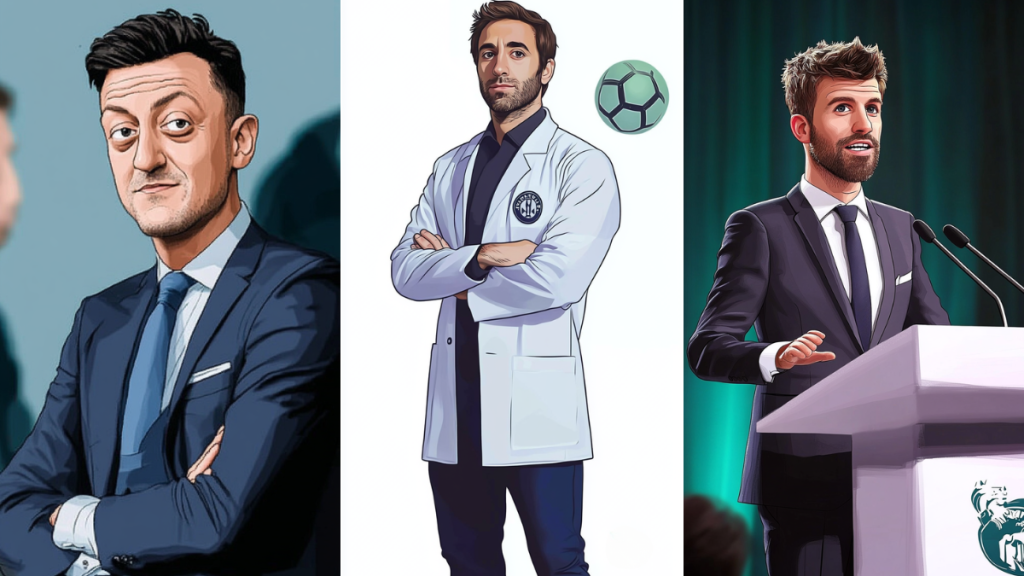 footballers professionals