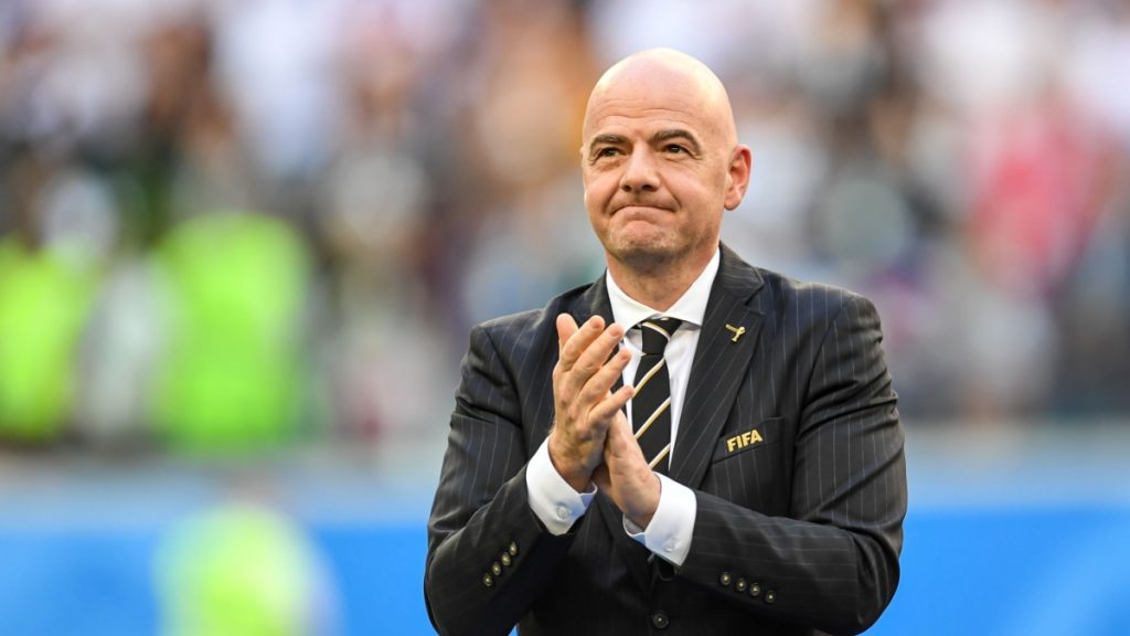 gianni infantino halftime show 2026