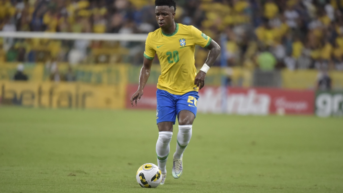 Brazil beat Scotland behind Vinícius Júnior double