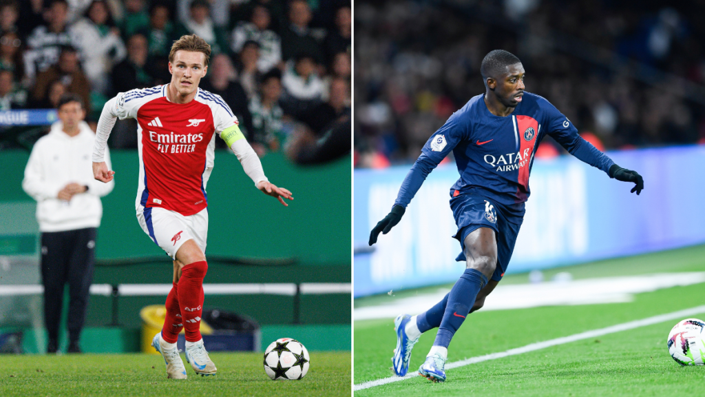 arsenal psg semifinal leg one