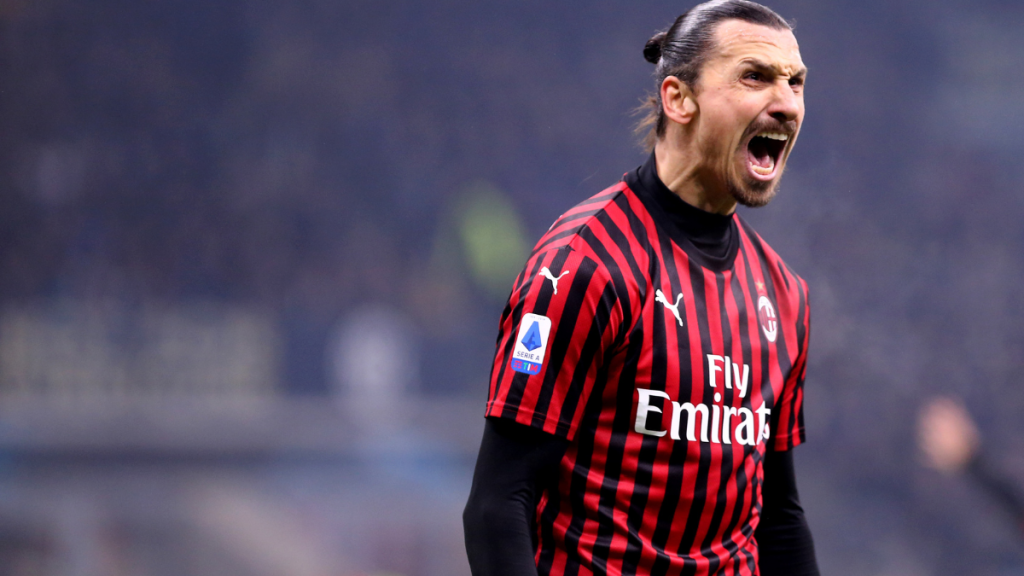 ibra best ac milan striker