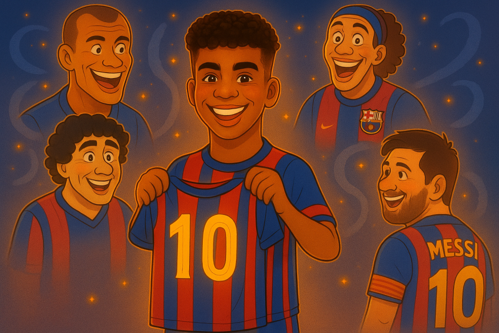 lamine yamal barca 10