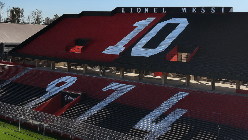 newell boys messi stadium rosario