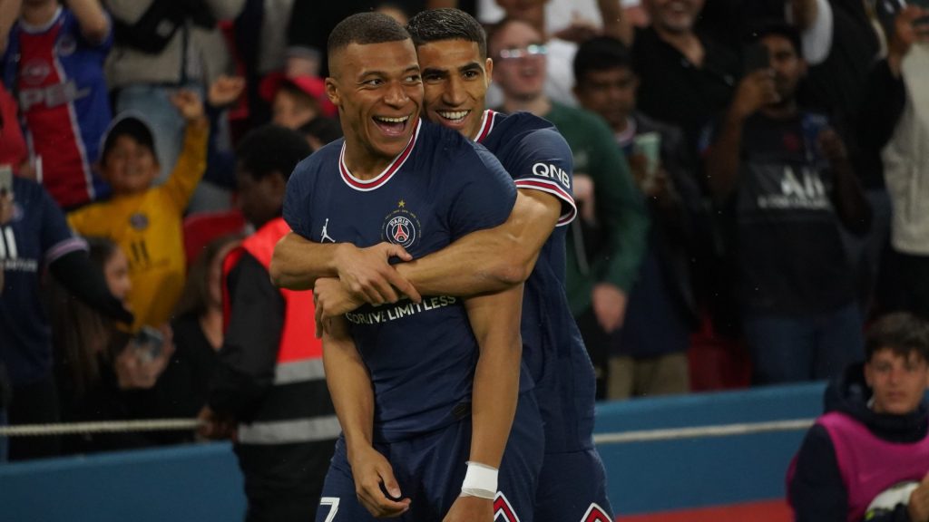 mbappe hakimi
