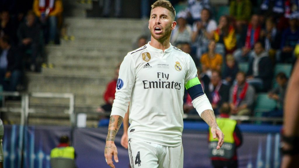 sergio ramos madrid spain