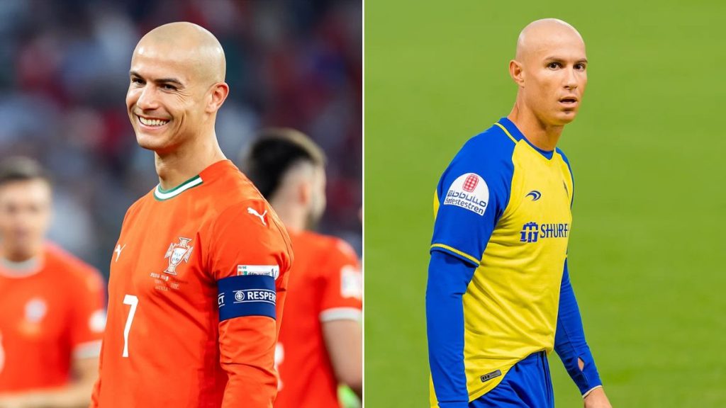 bald ronaldo