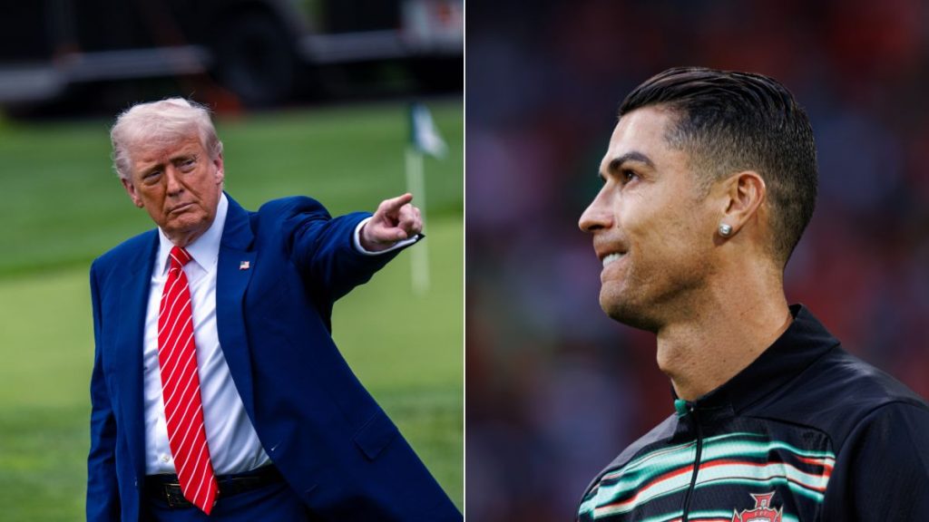 trump ronaldo