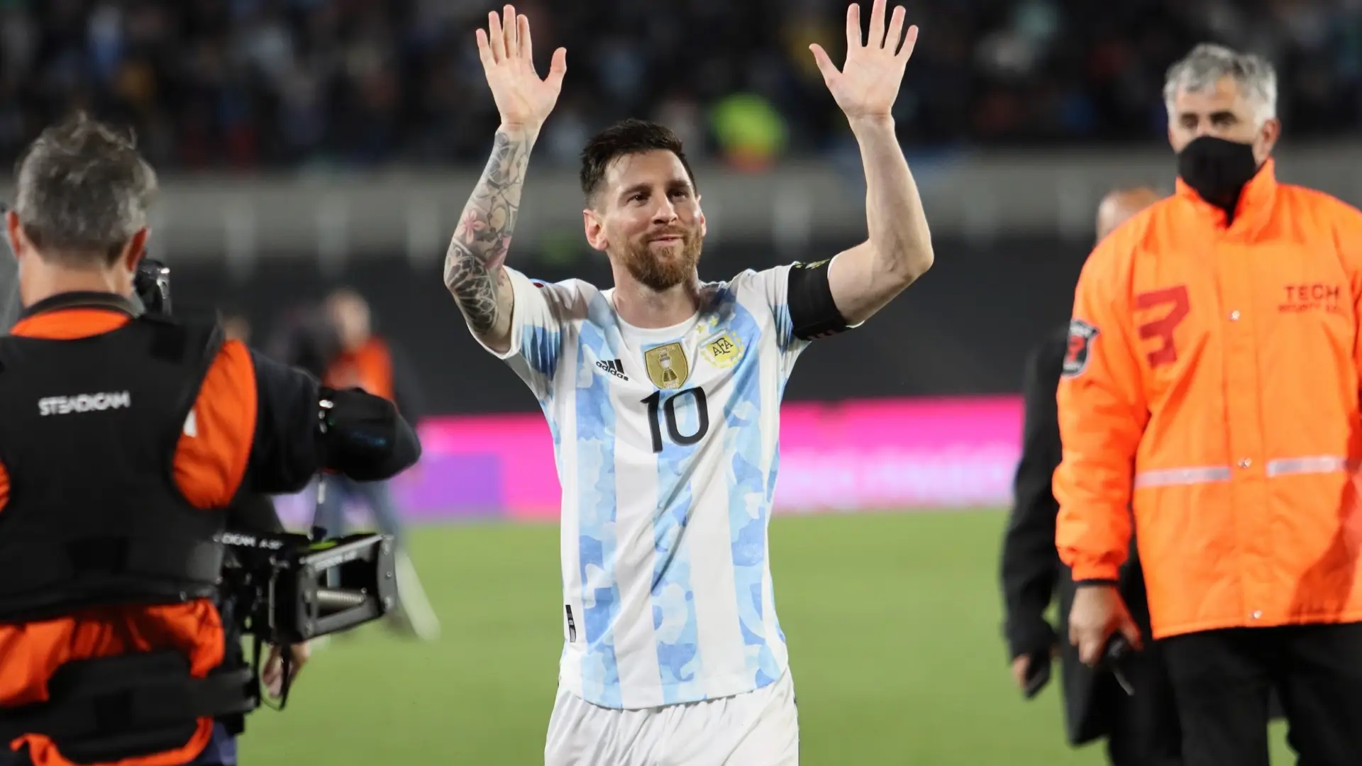 Messi ties Klose as Argentina beats Algeria in World Cup opener messi hat trick