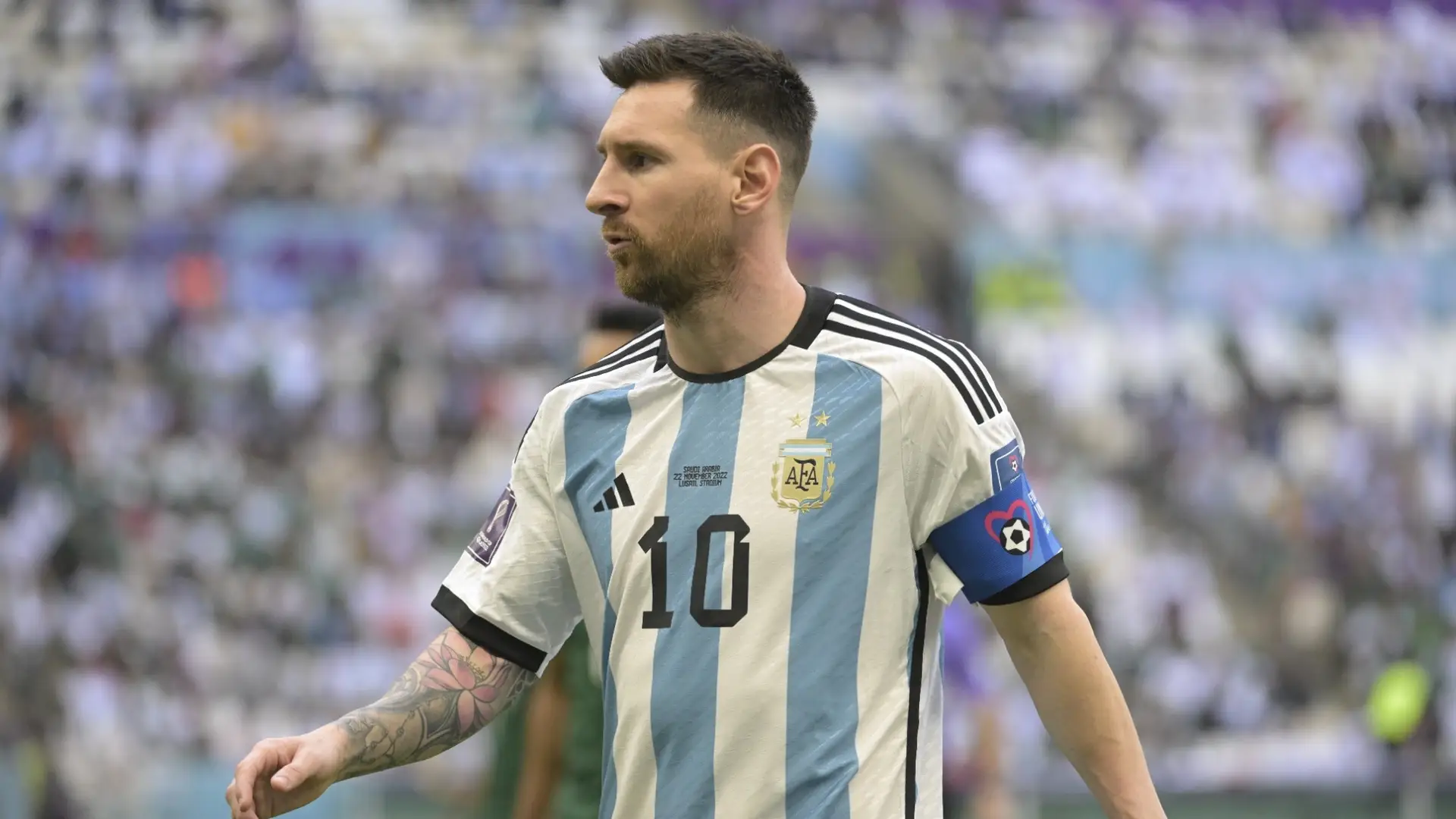 Messi plays against son of former Barcelona teammate messi