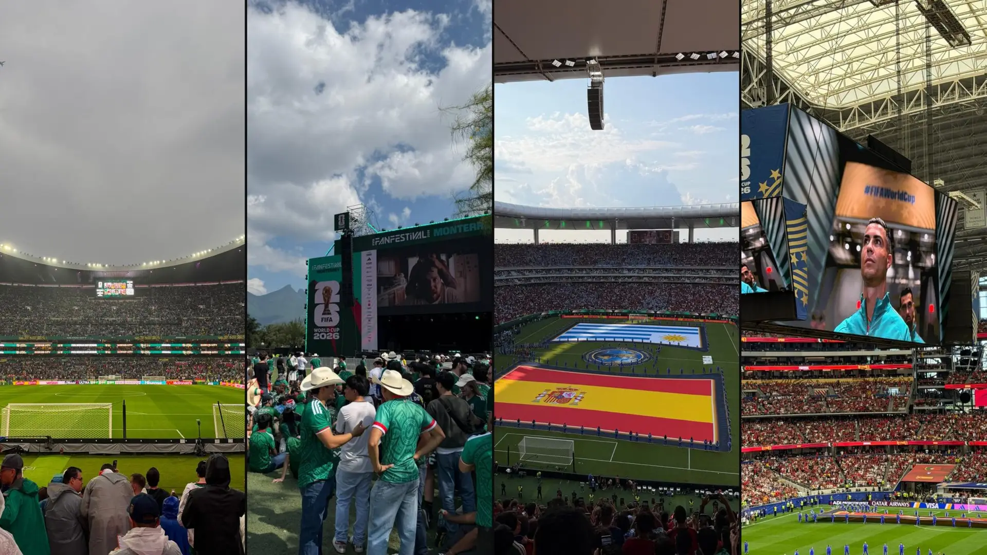 Four scenes from a 15-match journey through the 2026 World Cup